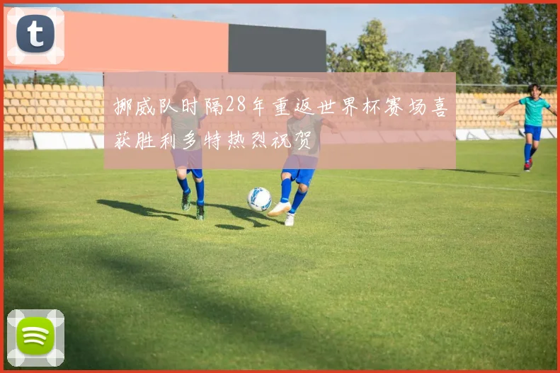挪威队时隔28年重返世界杯赛场喜获胜利多特热烈祝贺